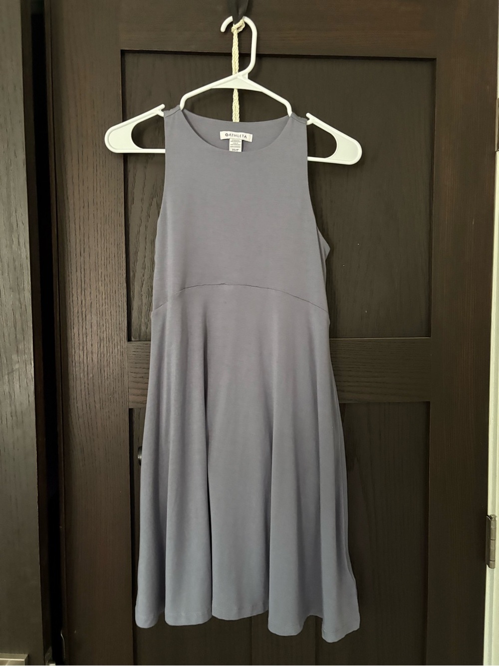 Athleta Santorini dress in grey